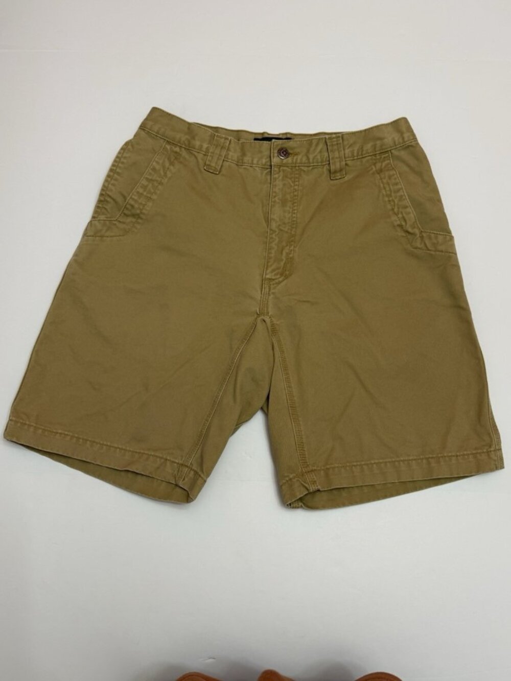 Mountain Khakis Tetons Twill Shorts Men’s 32 Khaki Hiking Outdoor Cotton